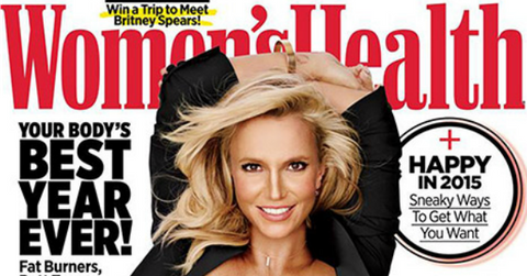Britney spears womens health article