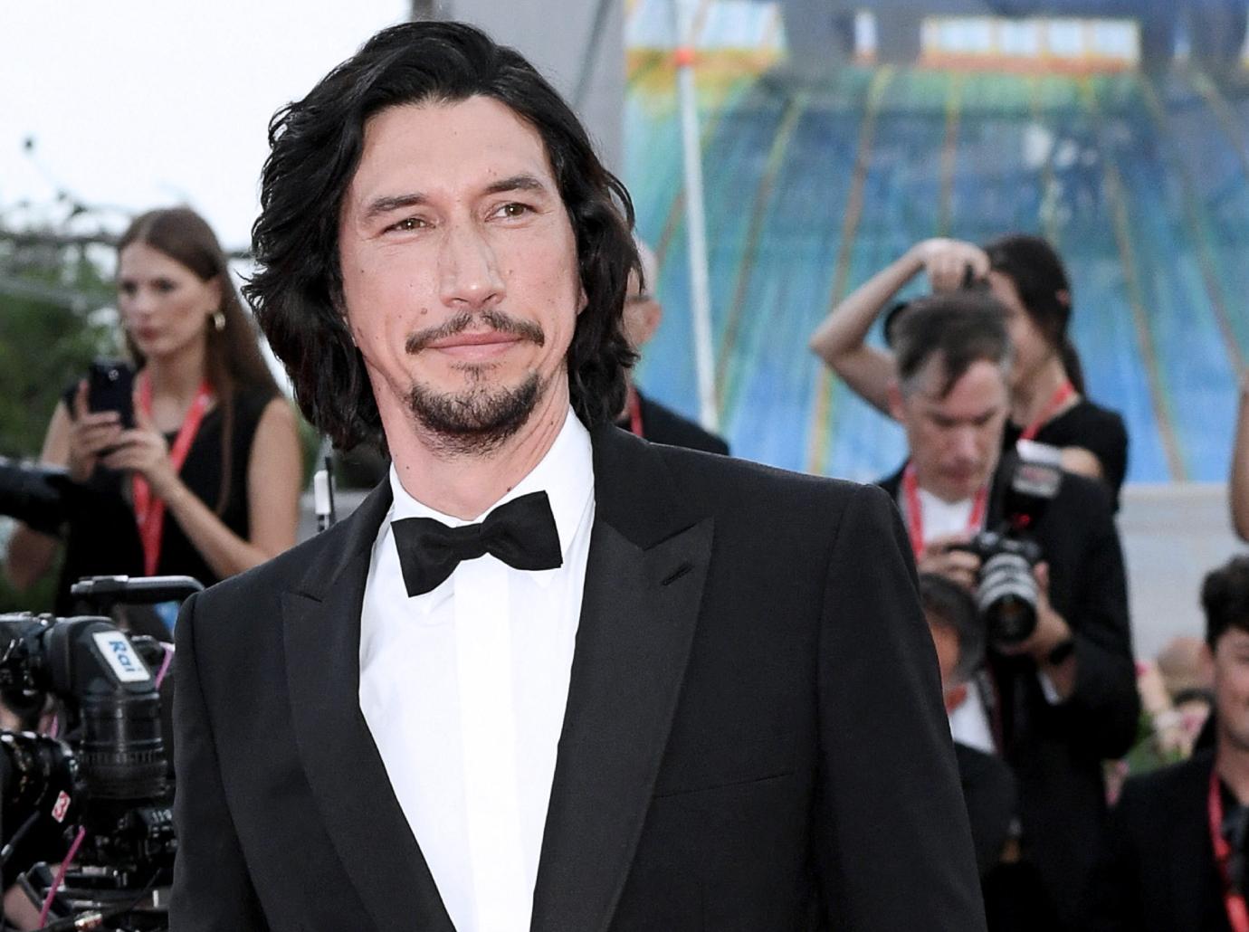 adam driver reacts starring several italian biopics