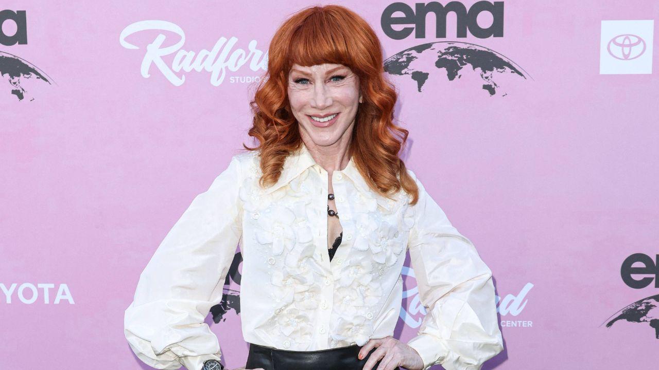 Image of Kathy Griffin has been candid about her changing appearance and has even incorporated her recent cosmetic work into her comedy.