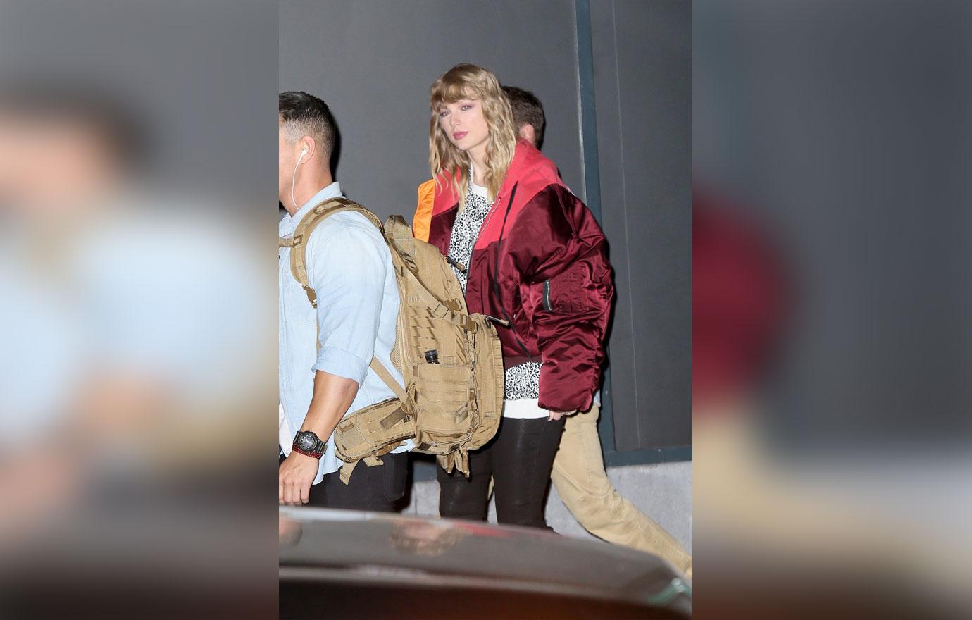 Taylor Swift seen leaving secret performance at South St., Seaport