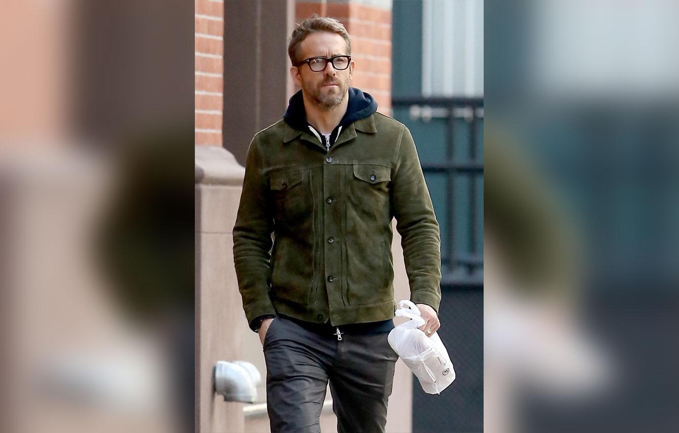 Ryan Reynolds spotted out and about in Tribeca