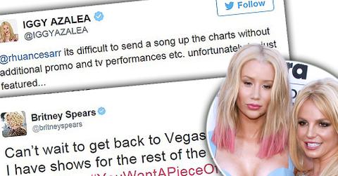 Britney spears iggy azalea twitter feud