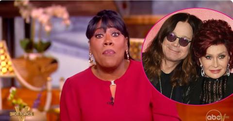 composite photo of Sheryl Underwood, Sharon Osbourne and Ozzy Osbourne
