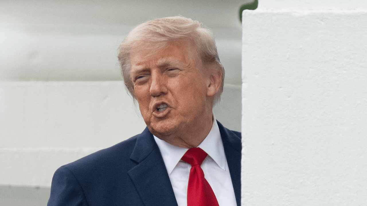 photo of Donald Trump has repeatedly joked about whether he's heaven-bound.