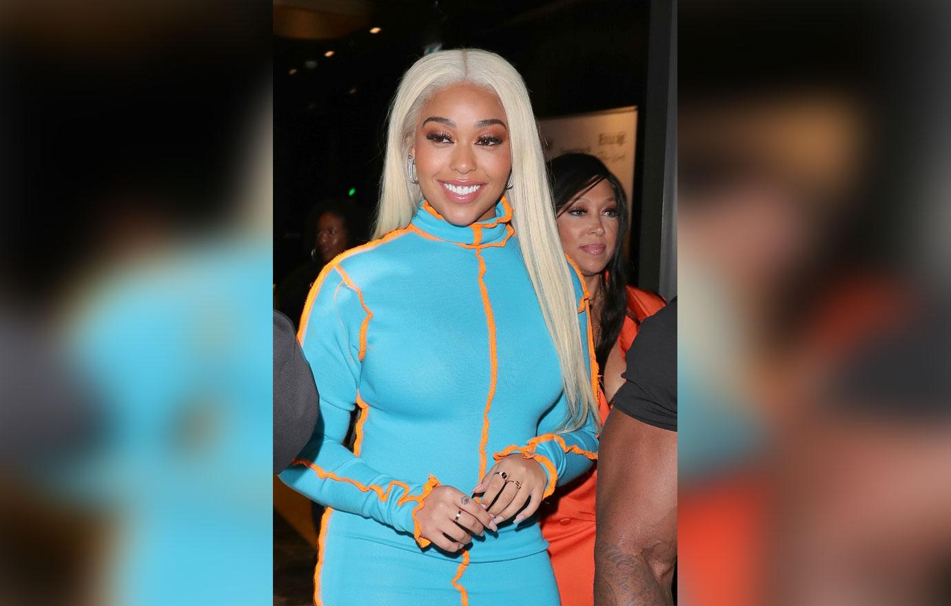 Jordyn Woods Arriving At of the Eyelure X Jordyn Woods Launch Party