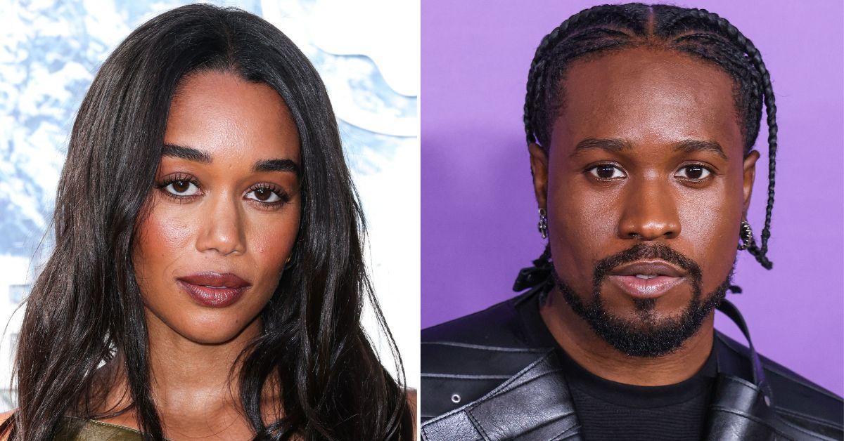 Composite photo of Laura Harrier and Shameik Moore.