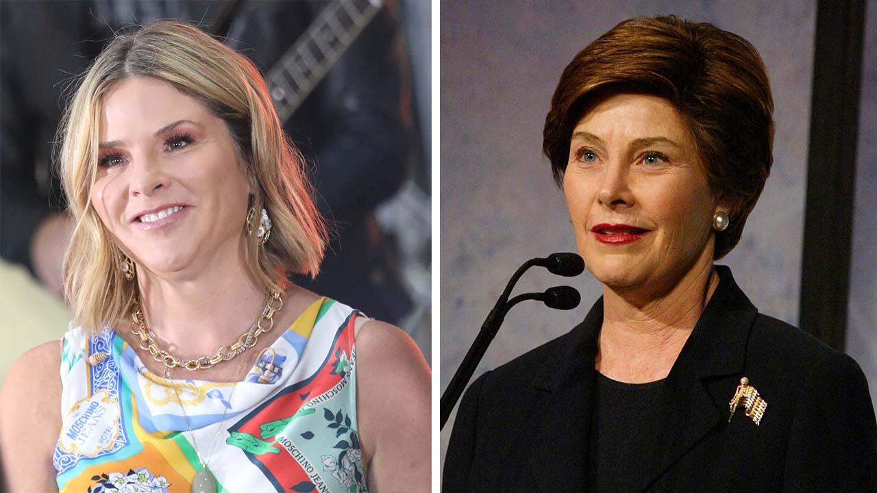 Jenna Bush Hager,Laura Bush