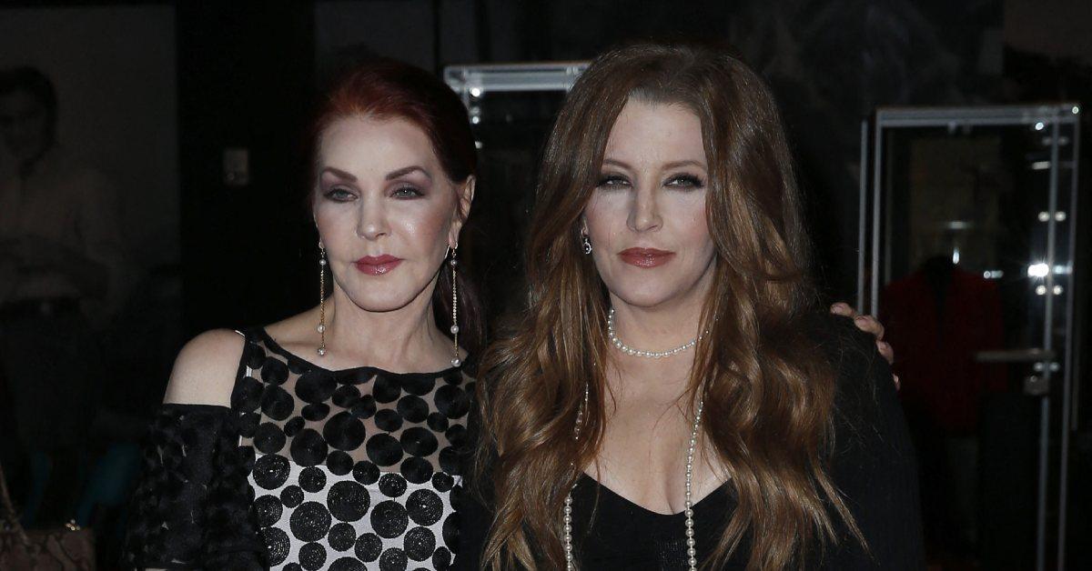 Photo of Priscilla Presley and late daughter Lisa Marie Presley