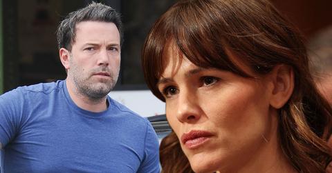 Ben affleck drinking cheating jennifer garner marriage over