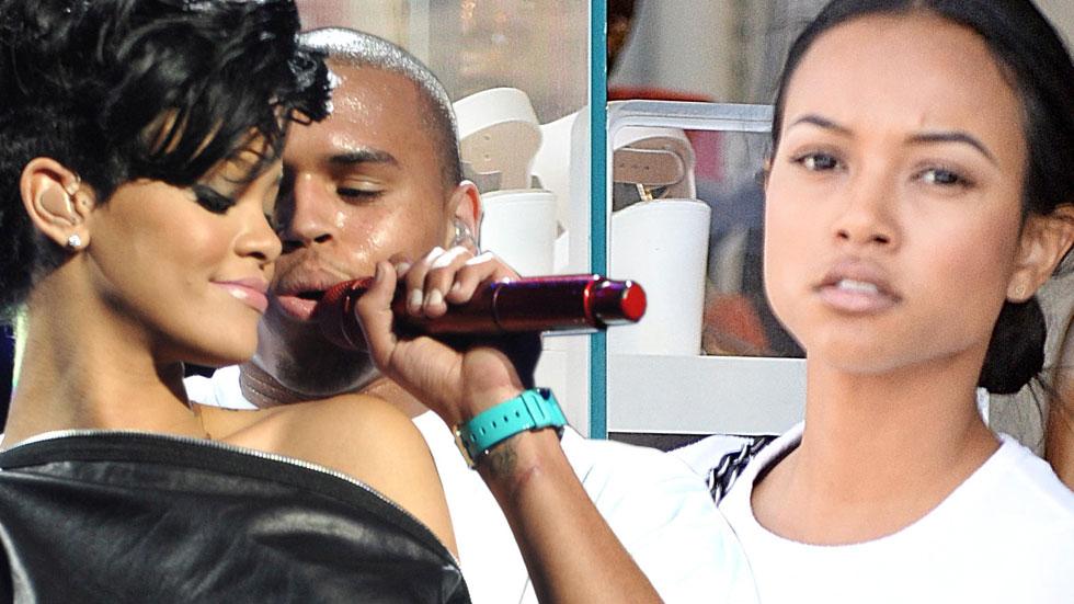 Karrueche tran angry chris brown rihanna reconciliation