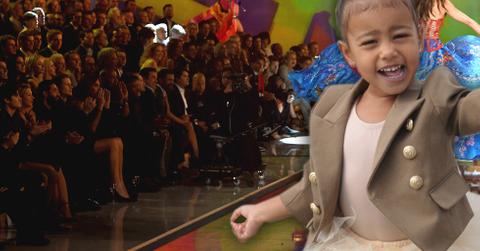 kim kardashian north catwalk