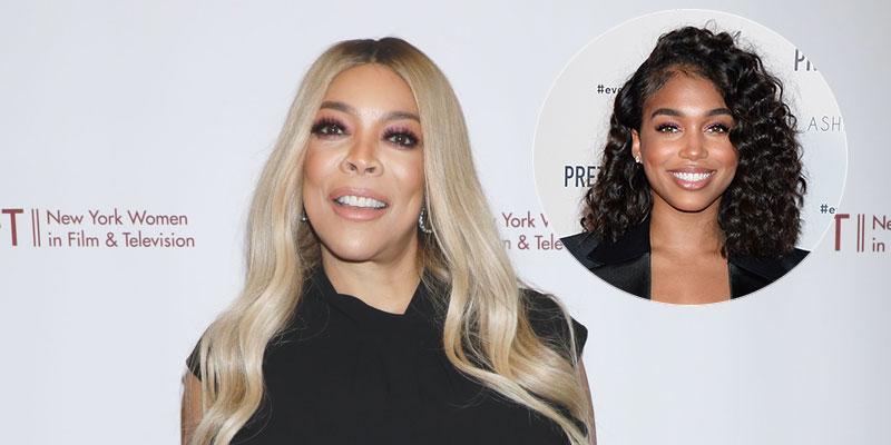 Wendy Williams On Red Carpet Lori Harvey Inset