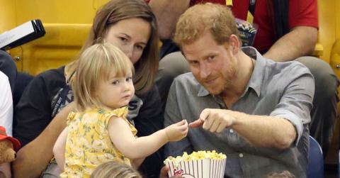 Prince Harry Little Girl Invictus Games Pics Long