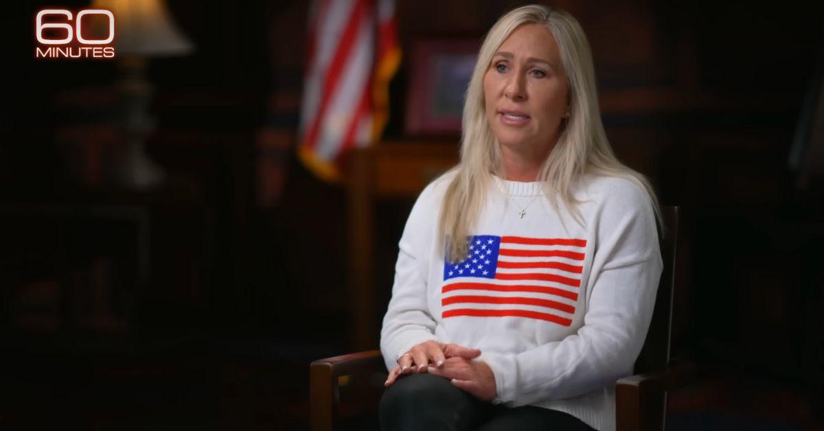 image of Donald Trump referred to Marjorie Taylor Greene as 'very dumb.'