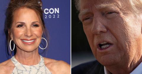 Composite photo of Jill Zarin and Donald Trump