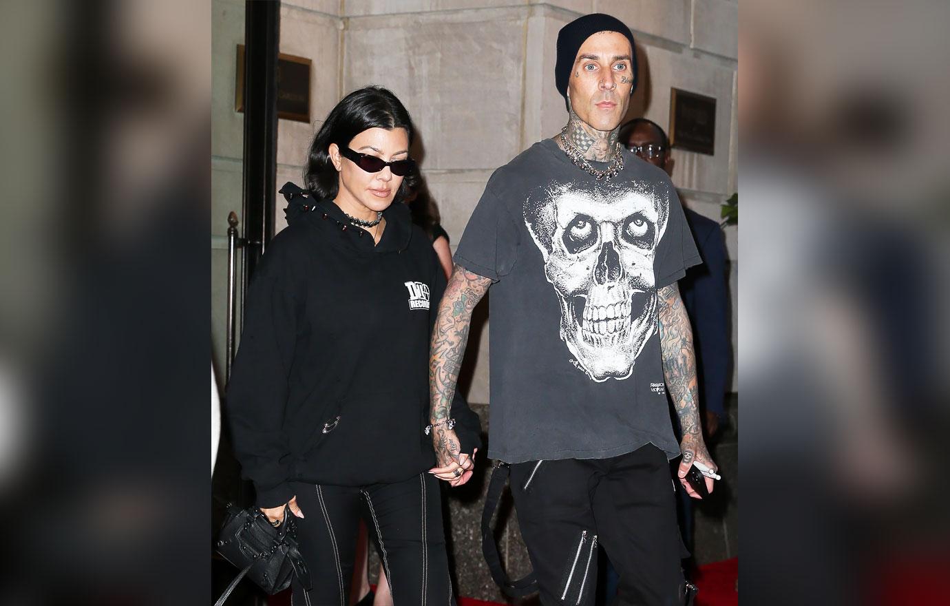 kourtney kardashian travis barker proposal air upcoming hulu series ok