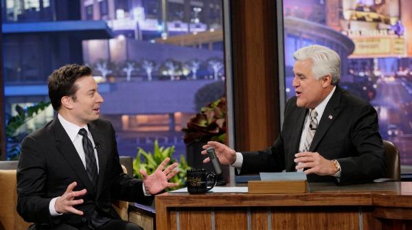 Jimmy Fallon and Jay Leno