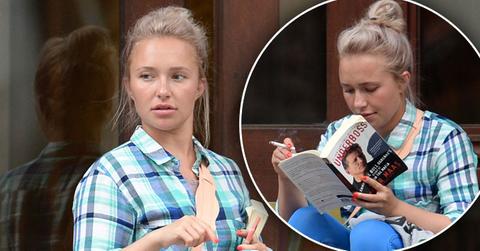 Hayden panettierre postpartum depression rehab no wedding ring wide
