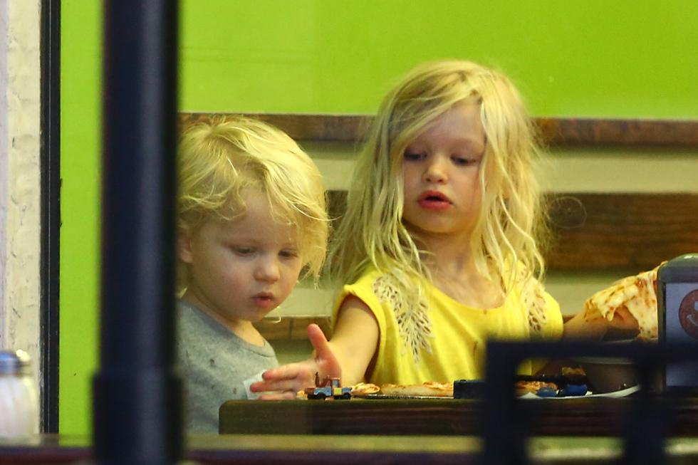 Aw! Jessica Simpson's Daughter Maxi Takes Her Big Sister Responsibilities  Seriously On Outing With Little Brother Ace