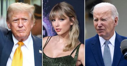 donald trump taylor swift joe biden