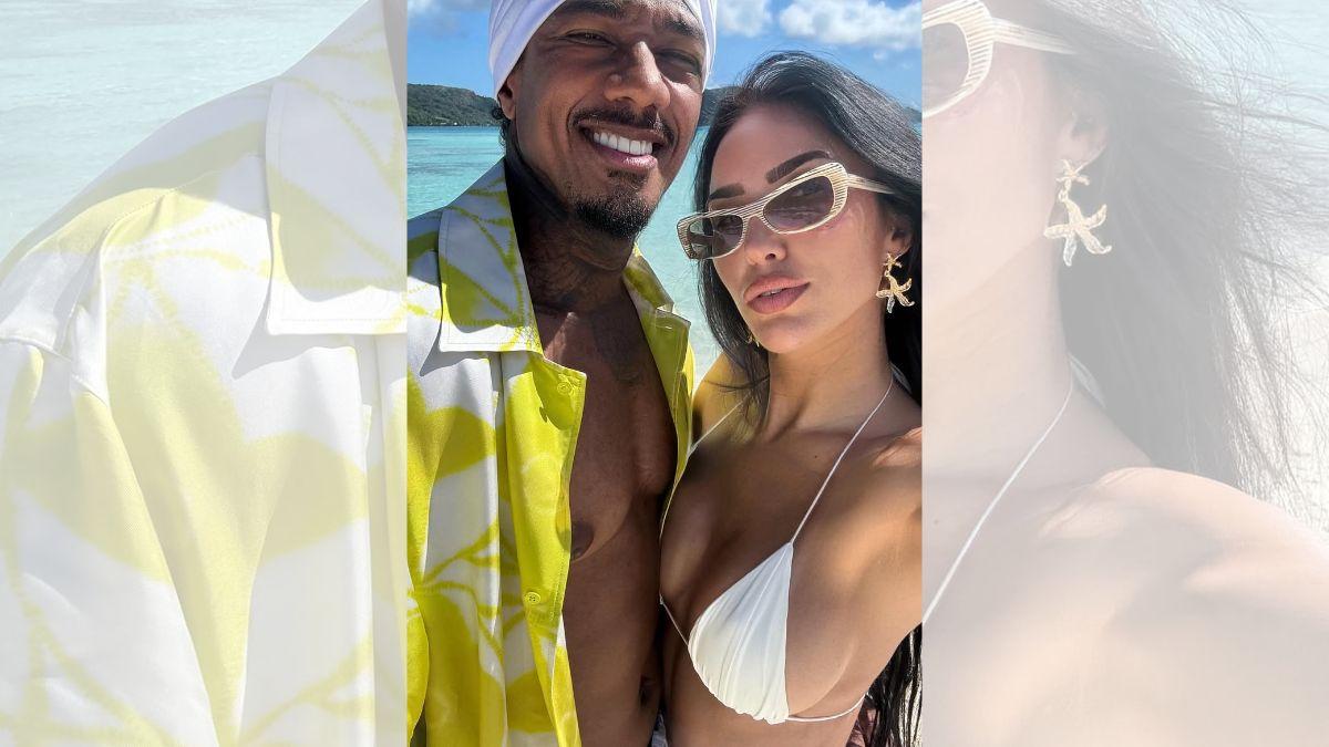 Image of Nick Cannon joked during the playful Instagram Reel that having more than 10 children meant he did not have to pay child support before Bre Tiesi corrected him.