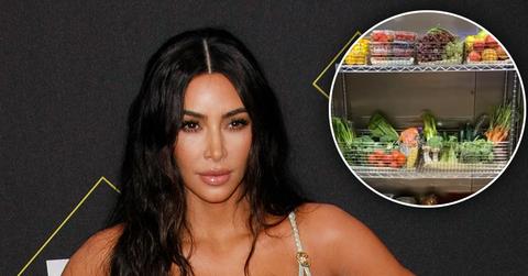 Kim Kardashian Gives Tour Of Her Fridge After Facing Backlash