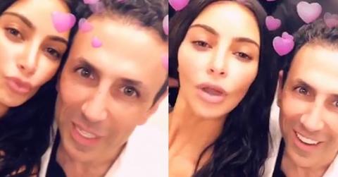 Kim kardashian shares photos from plastic surgeon dr simon