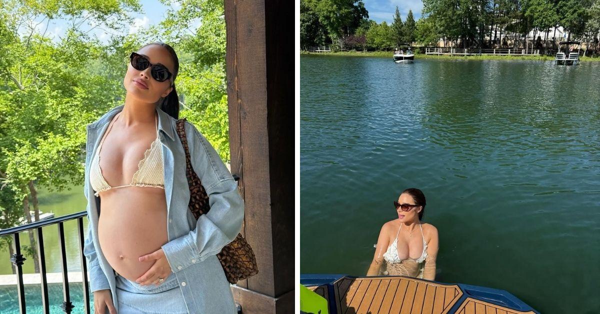 olivia culpo pregnancy style