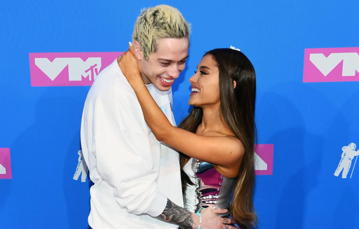 Ariana Grande and Pete Davidson