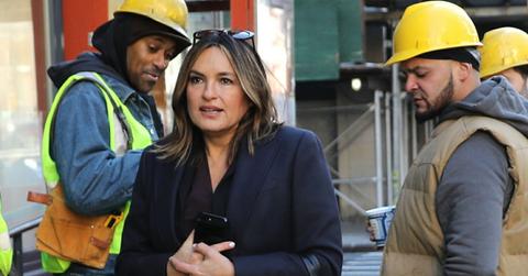 Mariska Hargitay Filming 'Law & Order: SVU'