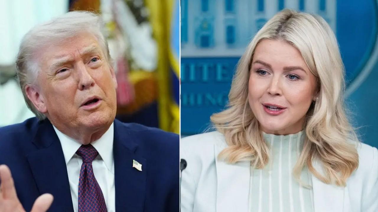 donald trump, karoline leavitt