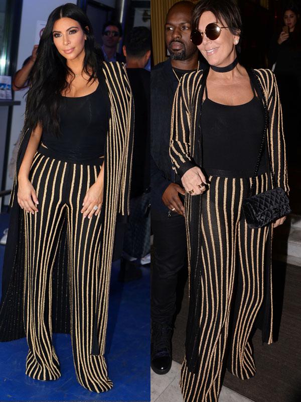 Kim Kardashian stisters steal style