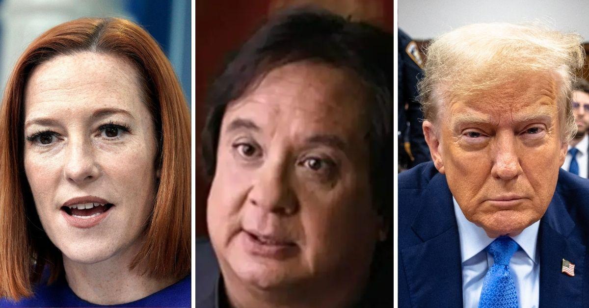 jen psaki george conway mock donald trump denial falling asleep court