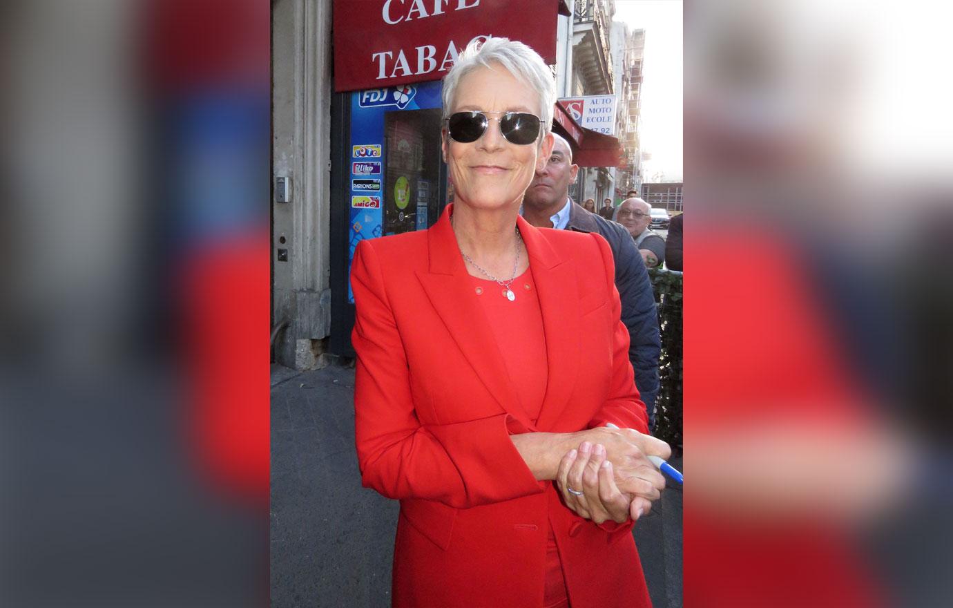 Jamie Lee Curtis seen in Paris