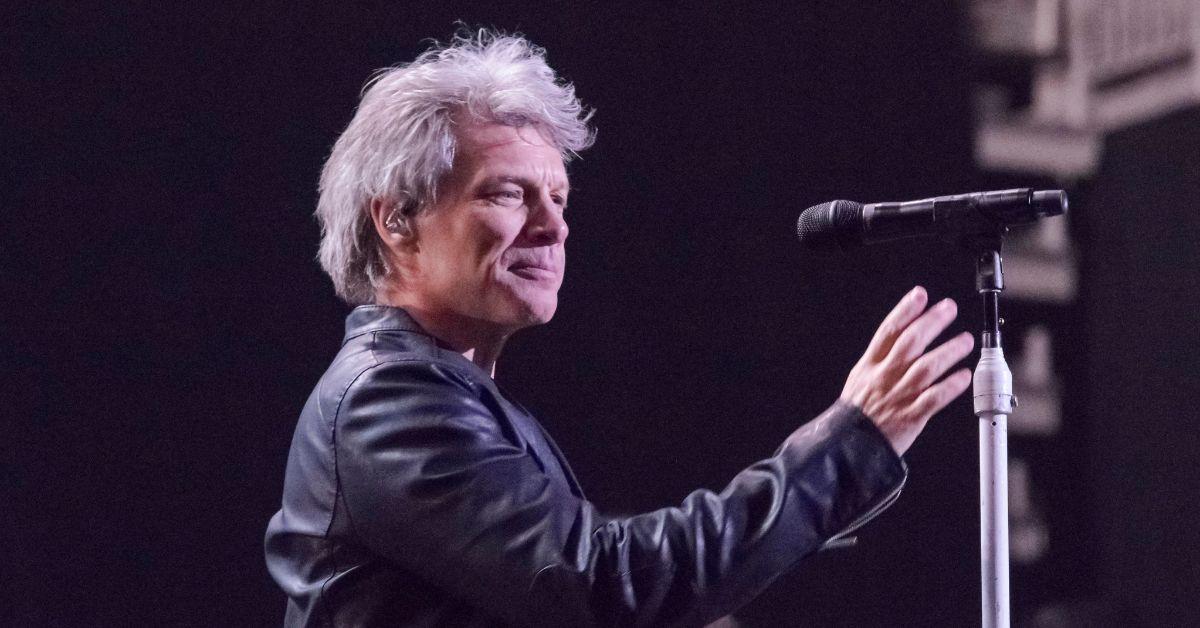 image of Bon Jovi asked fans to keep their ticket stubs, saying he hopes to reschedule the interrupted performance.