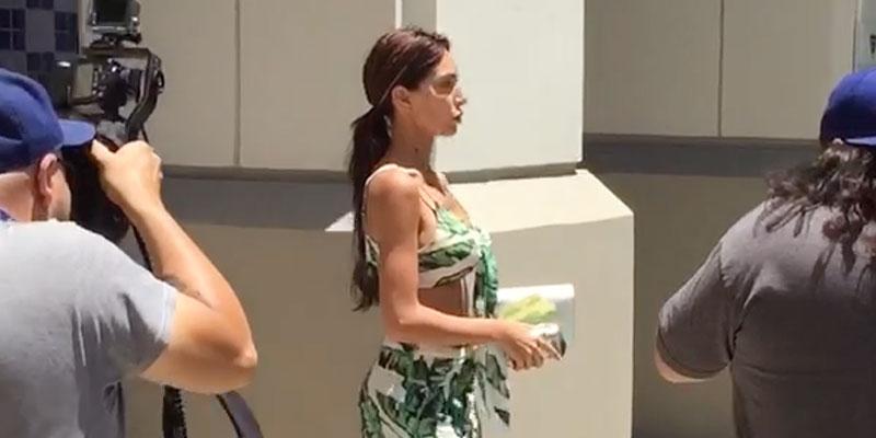 farrah abraham leaving jail after drunken arrest video pp