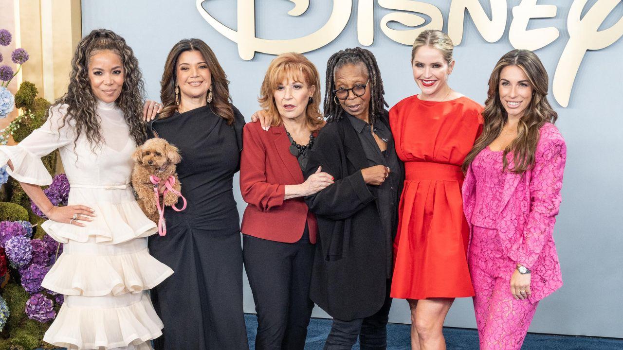 Image of joy behar, whoopi goldberg, sara haines, and alyssa farah griffin