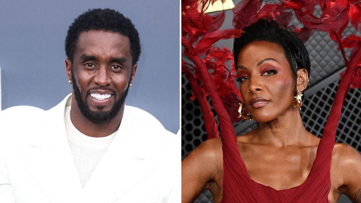 Photo of Sean 'Diddy' Combs and Dawn Richard.
