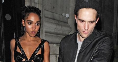 Robert Pattinson and FKA twigs leave the Warner Music Party – Part 2 **USA ONLY**