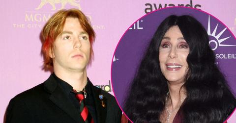 Composite photo of Cher and Elijah Blue Allman.