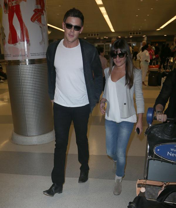 Cory Monteith Lea Michele Mexico