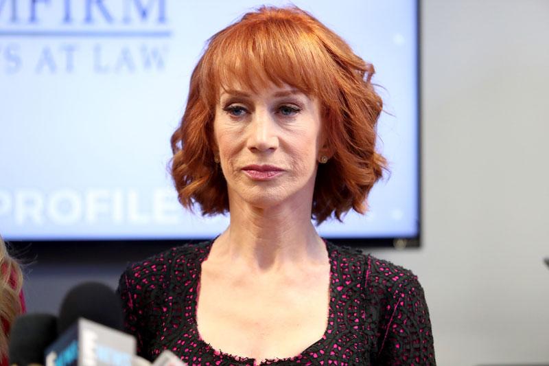 Kathy Griffin And Her Attorney Lisa Bloom Hold Press Conference