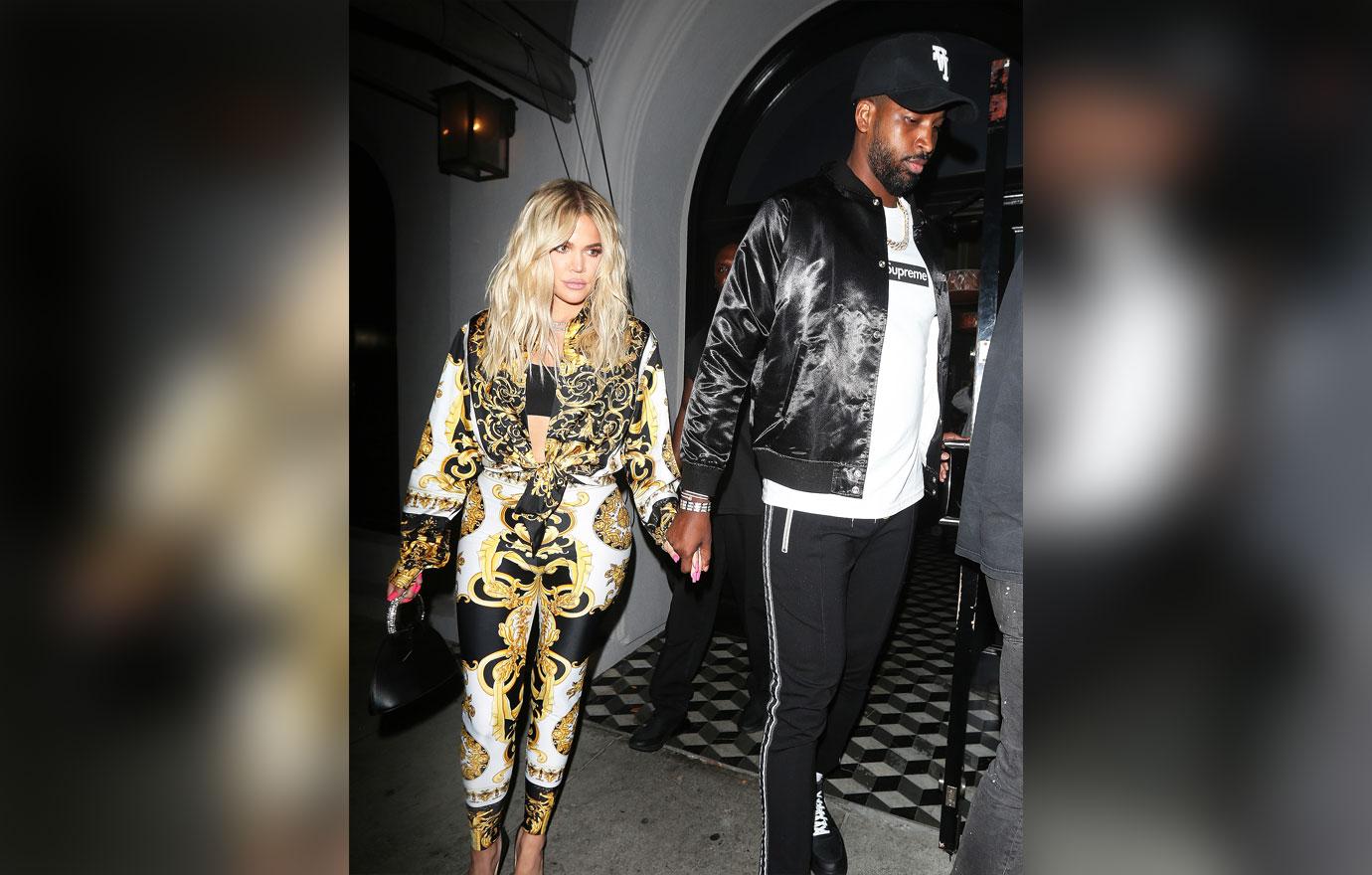 khloe kardashian confirmed tristan thompson reconciliation march sleeping pregnant side chick