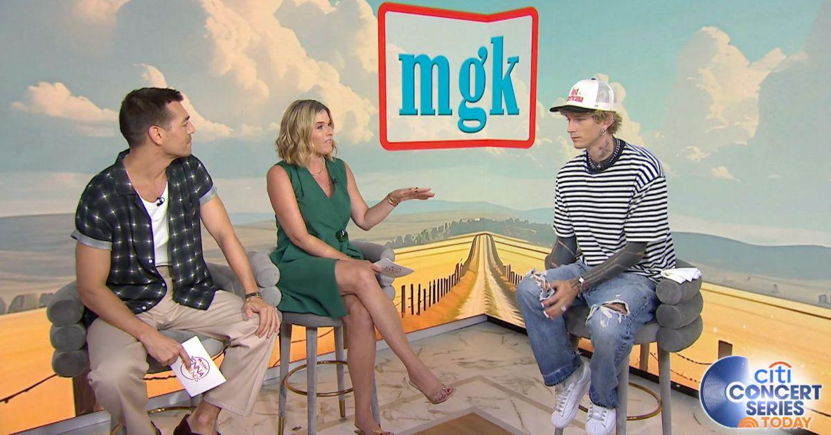 Photo of Jenna Bush Hager interviewed Machine Gun Kelly about his 'Lost Americana' album.