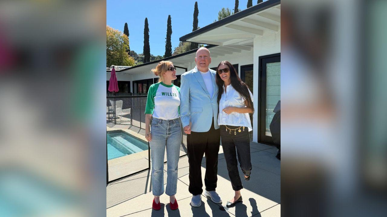 Image of Bruce Willis' five daughters and other loved ones have remained a close support system throughout his health battle.