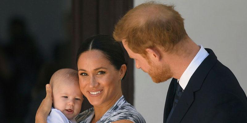 Meghan Markle And Prince Harry With Baby Archie