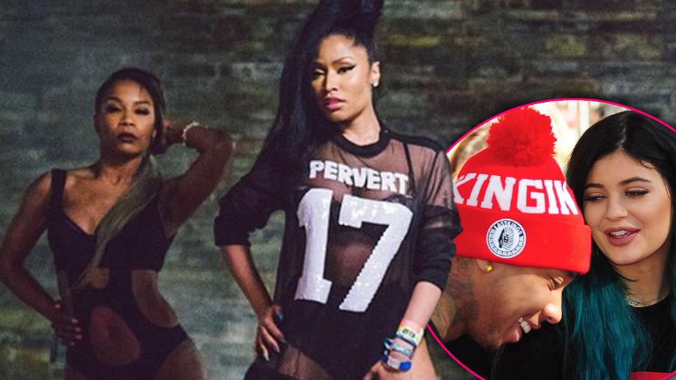 Nicki minaj disses kylie jenner tyga pervert jersey