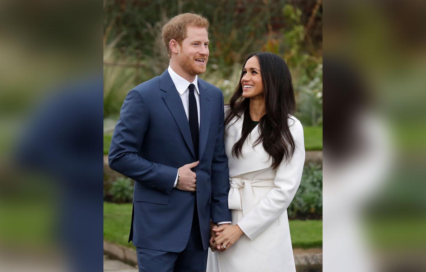 Prince Harry And Meghan Markle Gazing At Each Other