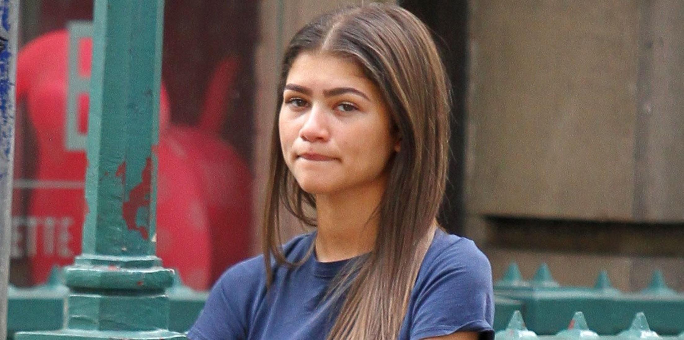 Zendaya Looks Ridiculously Young As She Leaves The Makeup At Home