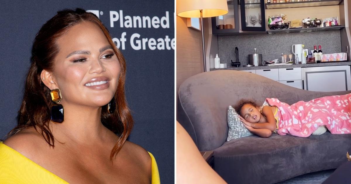 Chrissy Teigen Proudly Shows Off Lopsided Breasts From Nursing